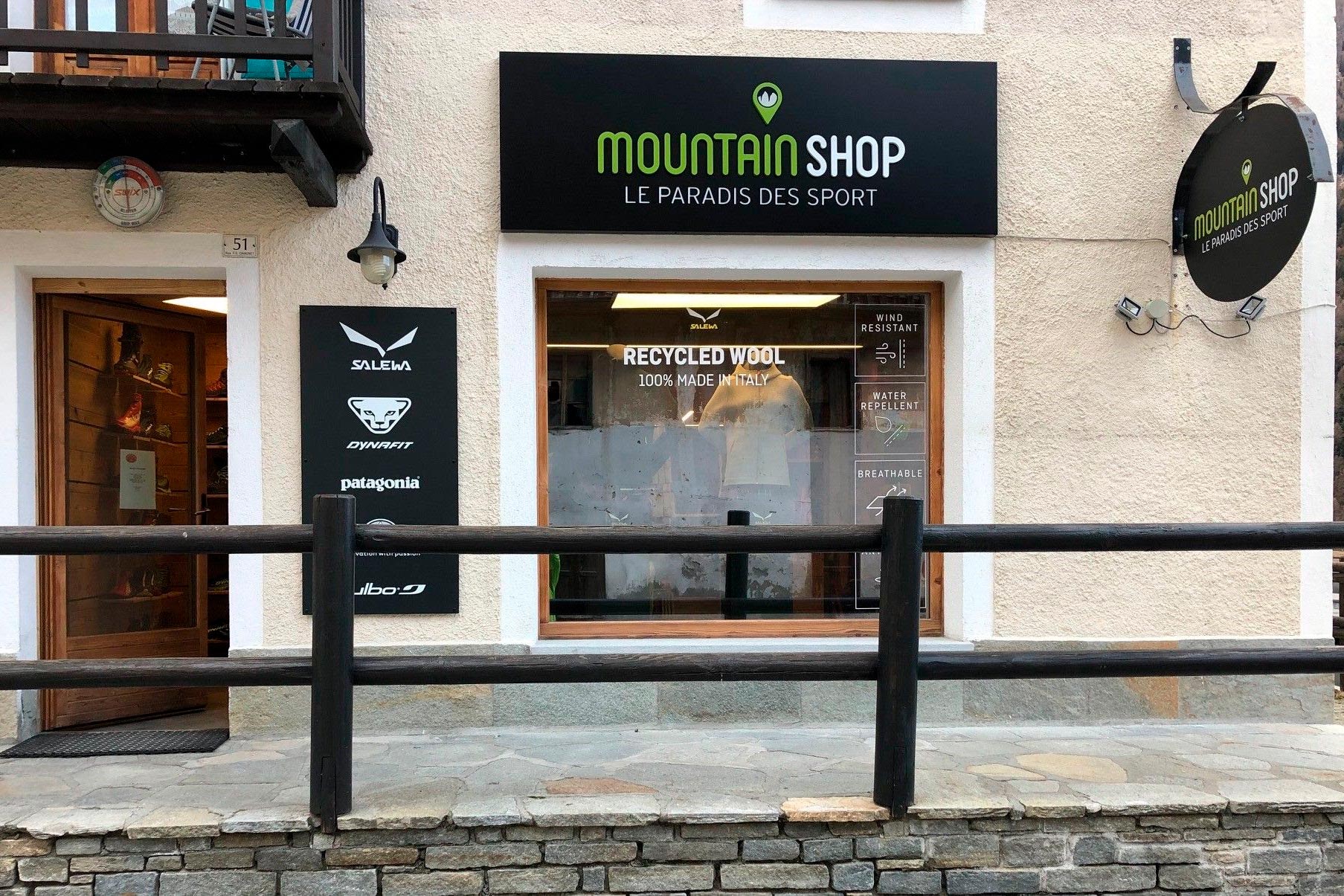 Inaugurated in Cogne the third Mountain Shop of the Oberalp Group