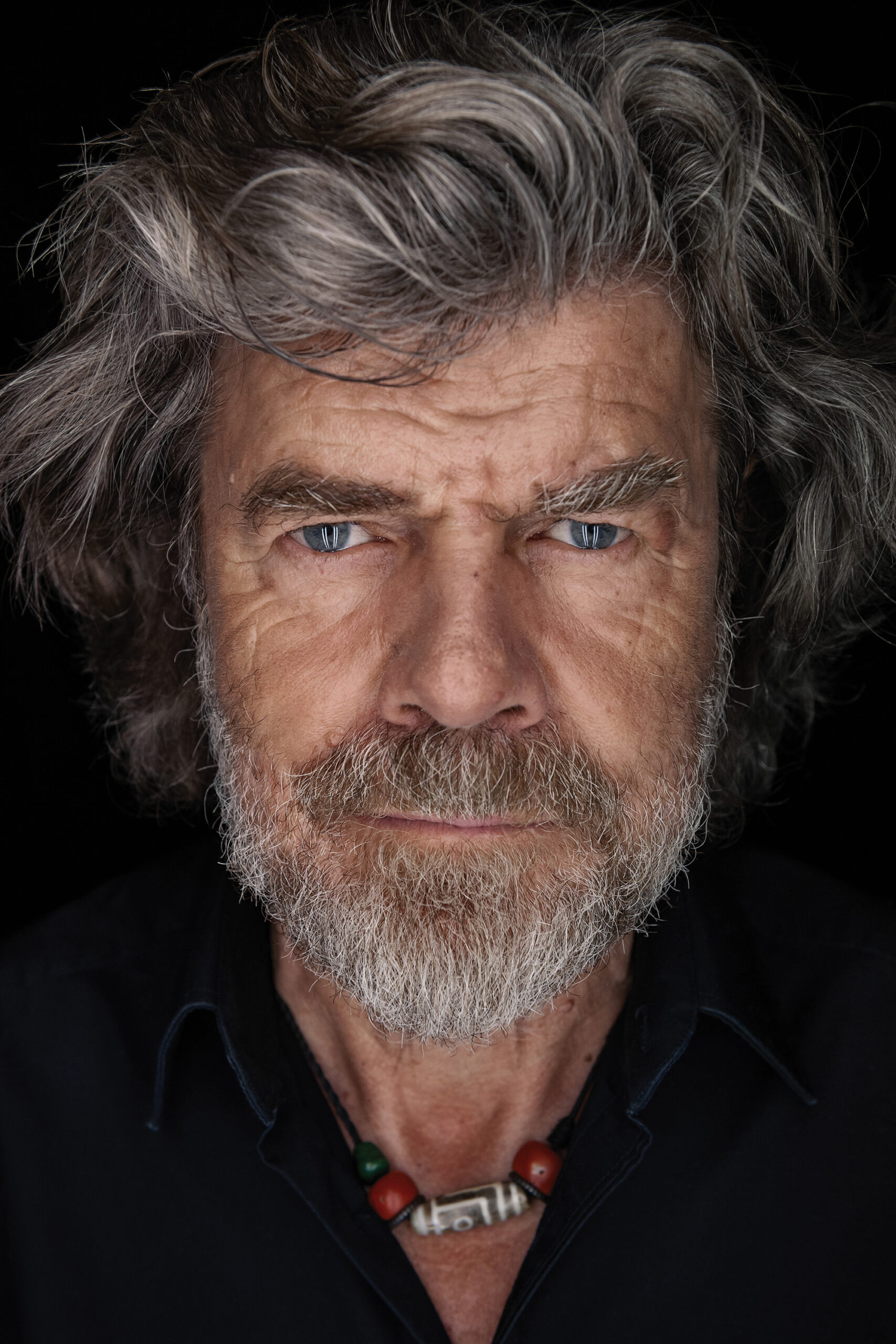 Reinhold Messner photographed by Ronny Kiaulehn