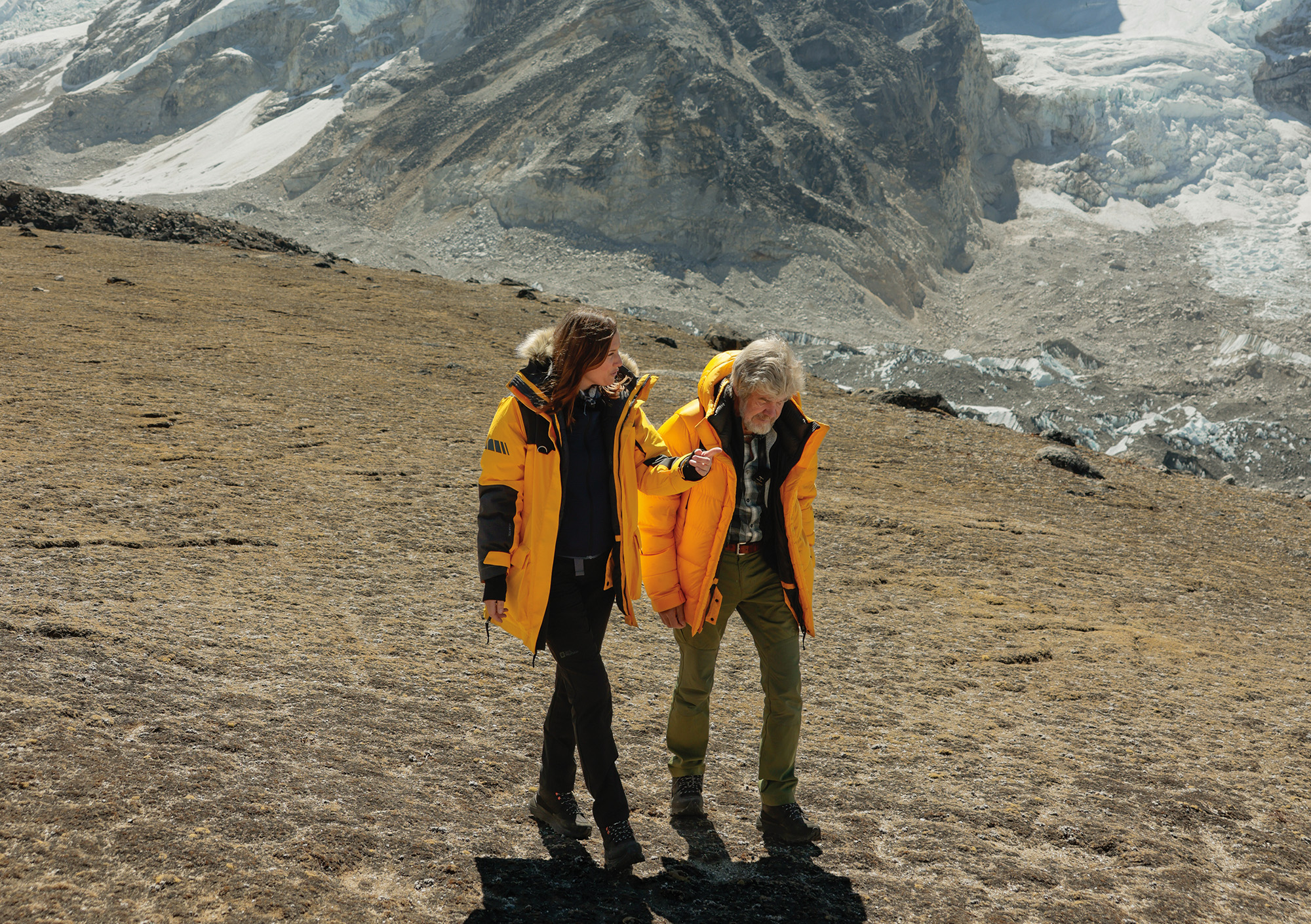 Reinhold Messner e Diane