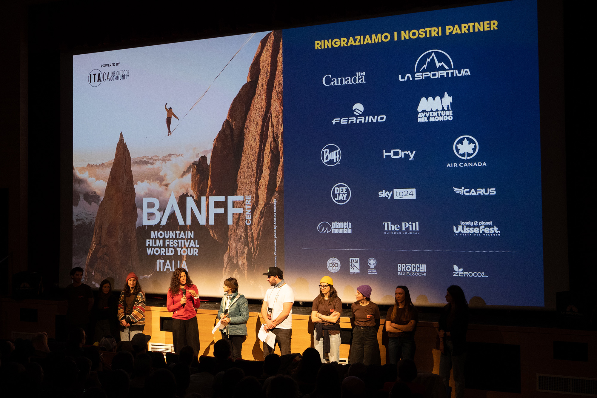 We interviewed Alessandra Raggio, curator, organizer and promoter of Banff Centre Mountain Film Festival World Tour in Italy.